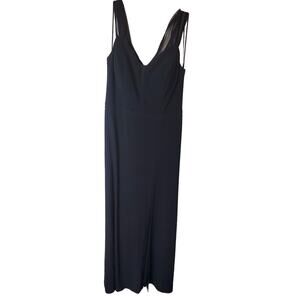 NW Nightway Black Formal Dress Gown, Size 10